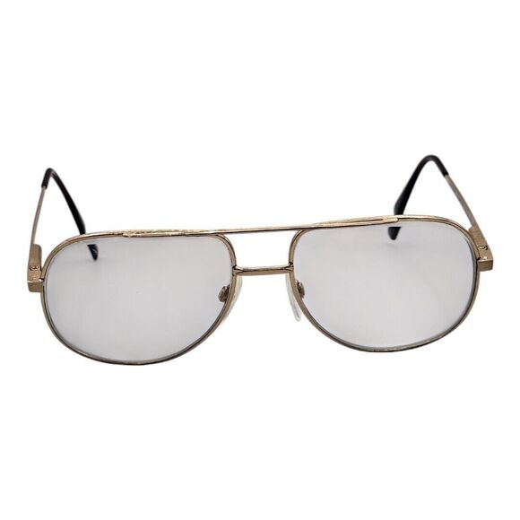 Safilo SPORTING Elasta Italy Full Rim Aviator Eyeglasses 140 Vintage FRAMES ONLY - Picture 1 of 11